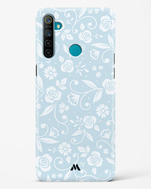 Floral Blue Zephyrs Hard Case Phone Cover-(Realme)