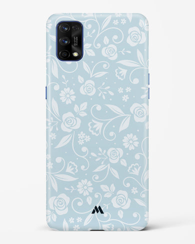 Floral Blue Zephyrs Hard Case Phone Cover-(Realme)