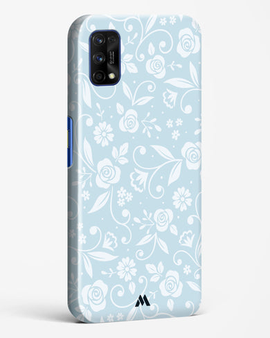 Floral Blue Zephyrs Hard Case Phone Cover-(Realme)