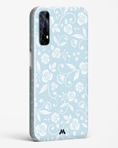 Floral Blue Zephyrs Hard Case Phone Cover-(Realme)