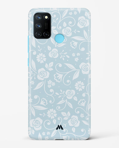 Floral Blue Zephyrs Hard Case Phone Cover-(Realme)