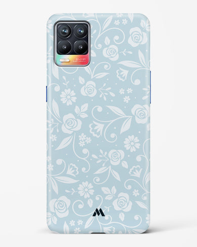 Floral Blue Zephyrs Hard Case Phone Cover-(Realme)