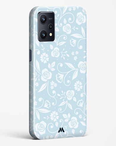 Floral Blue Zephyrs Hard Case Phone Cover-(Realme)