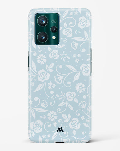 Floral Blue Zephyrs Hard Case Phone Cover-(Realme)