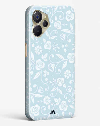 Floral Blue Zephyrs Hard Case Phone Cover (Realme)