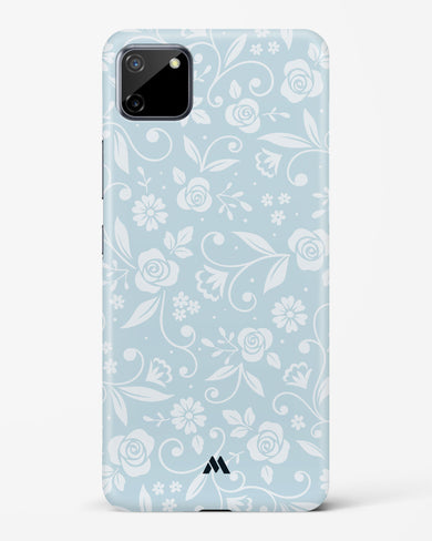 Floral Blue Zephyrs Hard Case Phone Cover-(Realme)