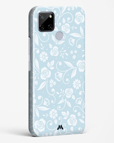 Floral Blue Zephyrs Hard Case Phone Cover-(Realme)