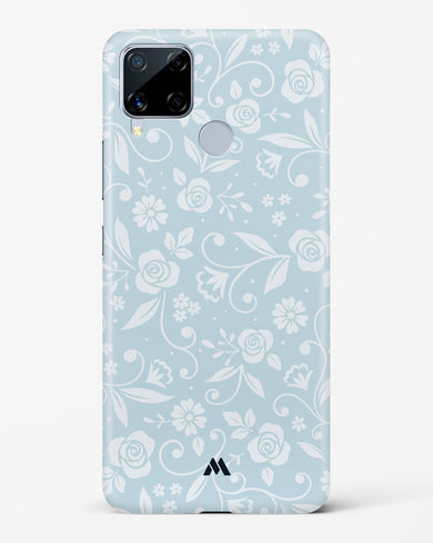 Floral Blue Zephyrs Hard Case Phone Cover-(Realme)