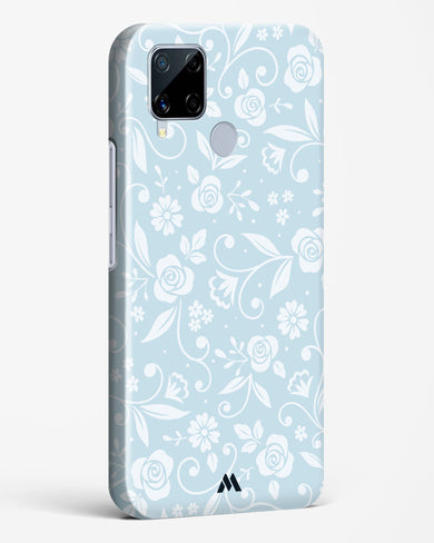 Floral Blue Zephyrs Hard Case Phone Cover-(Realme)