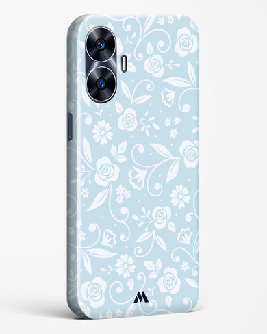 Floral Blue Zephyrs Hard Case Phone Cover (Realme)