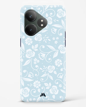 Floral Blue Zephyrs Hard Case Phone Cover (Realme)