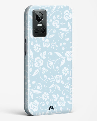 Floral Blue Zephyrs Hard Case Phone Cover (Realme)