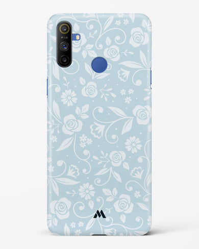 Floral Blue Zephyrs Hard Case Phone Cover-(Realme)