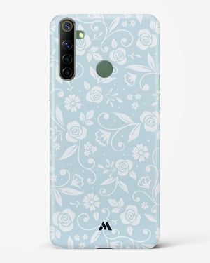 Floral Blue Zephyrs Hard Case Phone Cover-(Realme)