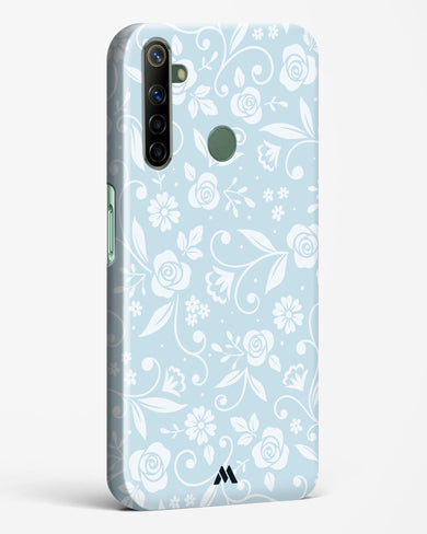 Floral Blue Zephyrs Hard Case Phone Cover-(Realme)