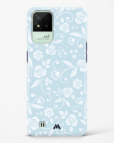 Floral Blue Zephyrs Hard Case Phone Cover (Realme)