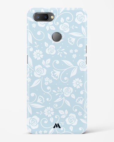 Floral Blue Zephyrs Hard Case Phone Cover (Realme)