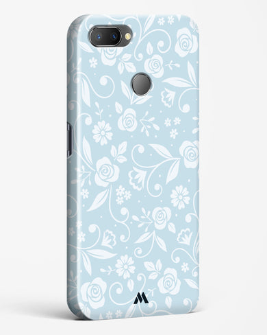 Floral Blue Zephyrs Hard Case Phone Cover (Realme)