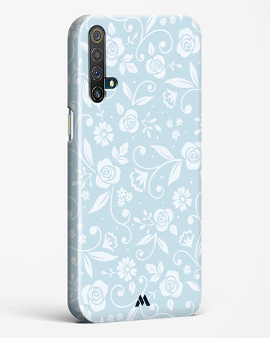 Floral Blue Zephyrs Hard Case Phone Cover-(Realme)