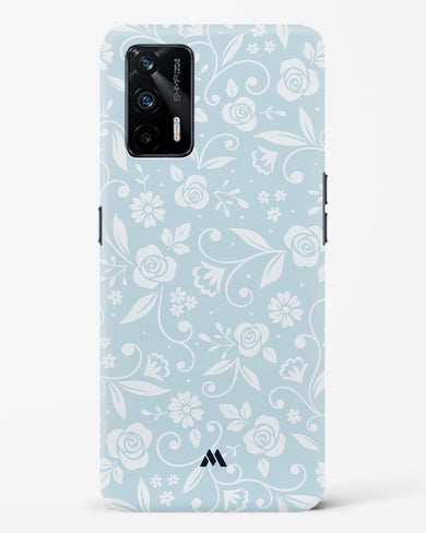 Floral Blue Zephyrs Hard Case Phone Cover-(Realme)