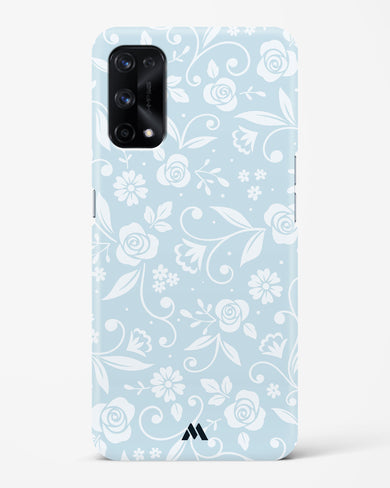 Floral Blue Zephyrs Hard Case Phone Cover-(Realme)