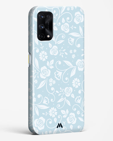 Floral Blue Zephyrs Hard Case Phone Cover-(Realme)