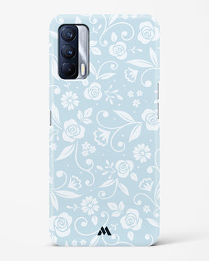 Floral Blue Zephyrs Hard Case Phone Cover-(Realme)