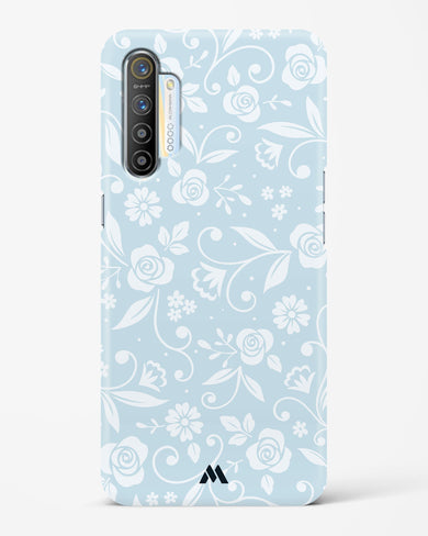 Floral Blue Zephyrs Hard Case Phone Cover-(Realme)