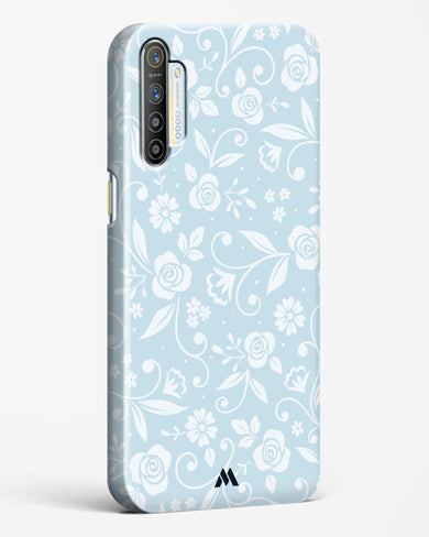 Floral Blue Zephyrs Hard Case Phone Cover-(Realme)