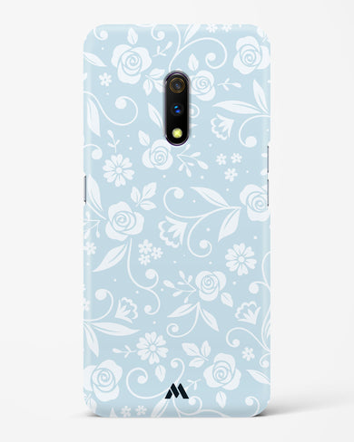 Floral Blue Zephyrs Hard Case Phone Cover-(Realme)