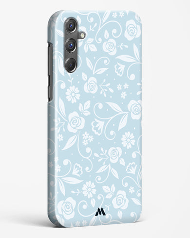 Floral Blue Zephyrs Hard Case Phone Cover-(Samsung)