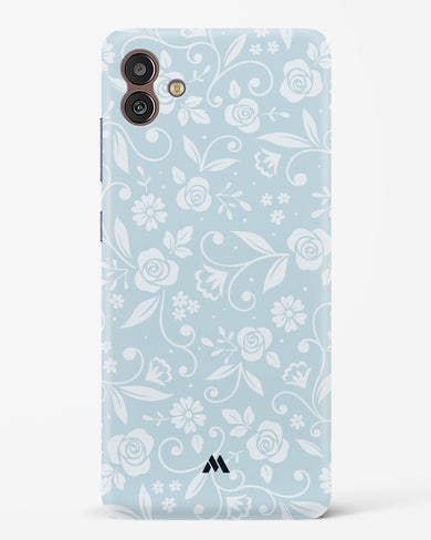 Floral Blue Zephyrs Hard Case Phone Cover-(Samsung)