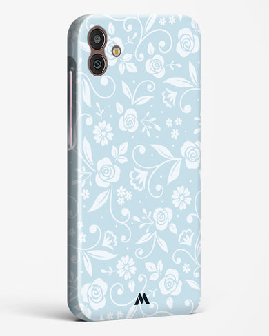 Floral Blue Zephyrs Hard Case Phone Cover-(Samsung)