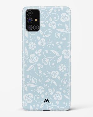 Floral Blue Zephyrs Hard Case Phone Cover-(Samsung)