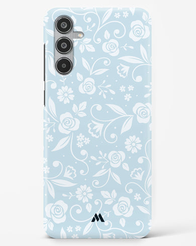Floral Blue Zephyrs Hard Case Phone Cover (Samsung)