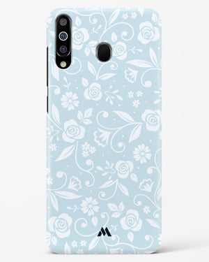 Floral Blue Zephyrs Hard Case Phone Cover-(Samsung)