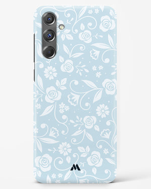 Floral Blue Zephyrs Hard Case Phone Cover-(Samsung)