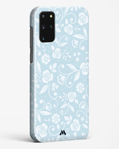 Floral Blue Zephyrs Hard Case Phone Cover-(Samsung)