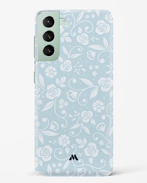 Floral Blue Zephyrs Hard Case Phone Cover-(Samsung)