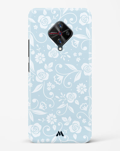 Floral Blue Zephyrs Hard Case Phone Cover-(Vivo)