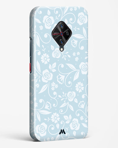 Floral Blue Zephyrs Hard Case Phone Cover-(Vivo)