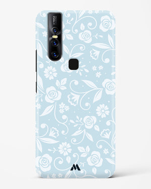 Floral Blue Zephyrs Hard Case Phone Cover-(Vivo)