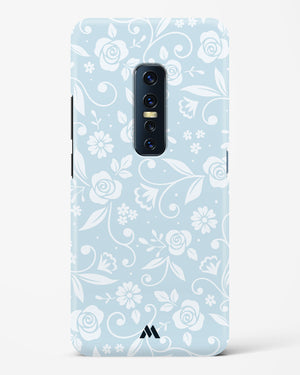 Floral Blue Zephyrs Hard Case Phone Cover (Vivo)
