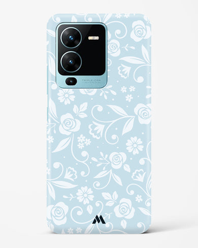 Floral Blue Zephyrs Hard Case Phone Cover (Vivo)