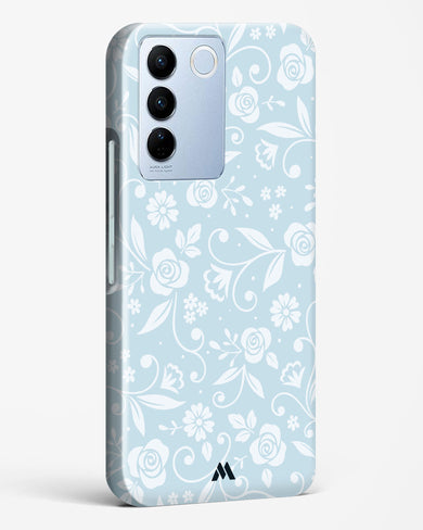 Floral Blue Zephyrs Hard Case Phone Cover-(Vivo)