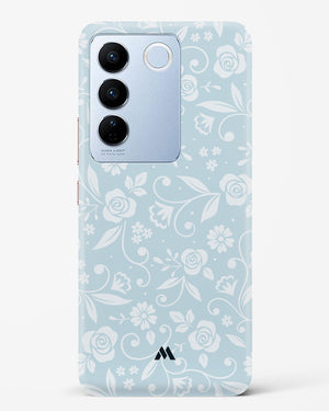 Floral Blue Zephyrs Hard Case Phone Cover (Vivo)