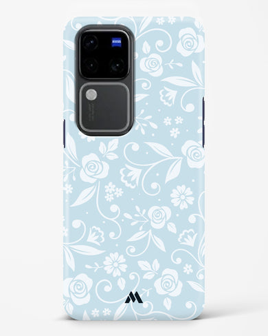 Floral Blue Zephyrs Hard Case Phone Cover (Vivo)