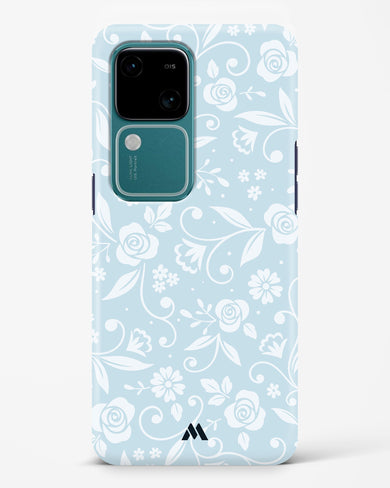 Floral Blue Zephyrs Hard Case Phone Cover (Vivo)