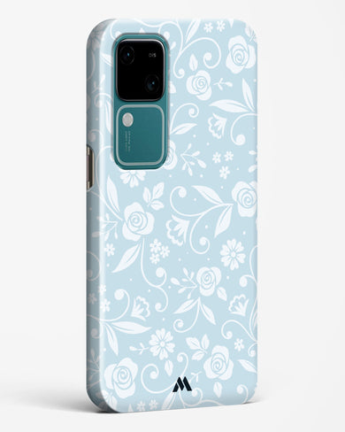 Floral Blue Zephyrs Hard Case Phone Cover (Vivo)