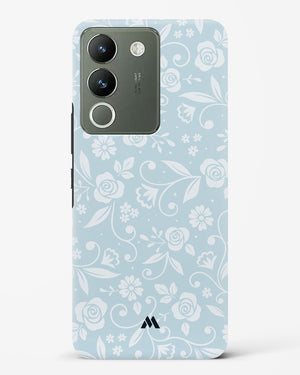 Floral Blue Zephyrs Hard Case Phone Cover-(Vivo)